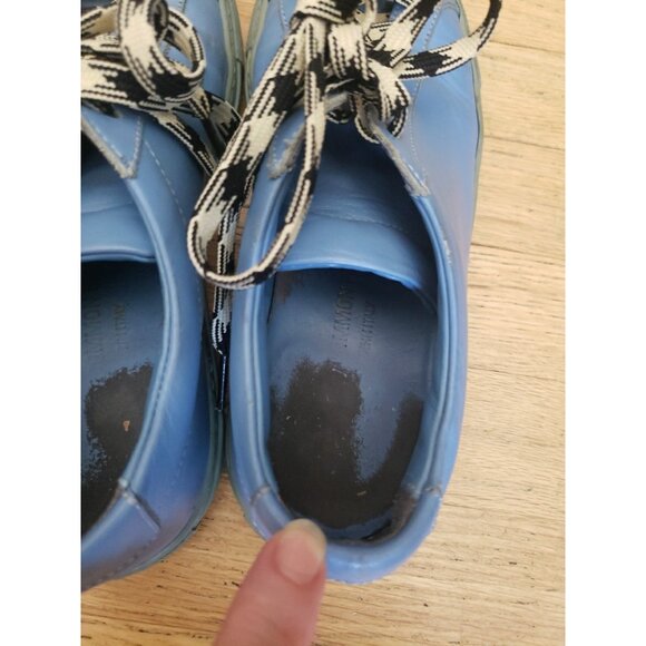 COMMON PROJECTS Sneaker Woman Achilles Low Top Cadet Blue EU Size 36 US 6 - Picture 9 of 13
